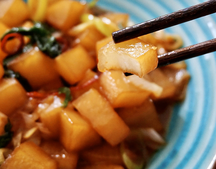 速炒白萝卜，美味的“上班族”快手菜的做法