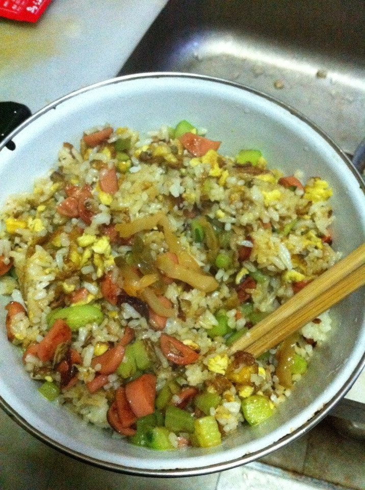 炒饭的做法