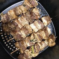 #加油 卡塔尔#烤猪肉串的做法图解6