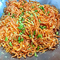 根根分明不起坨的蒸胡萝卜丝的做法图解7