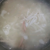 虾皮汤河粉的做法图解4