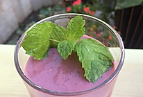 夏日冰爽smoothie 满满的花青素啊的做法
