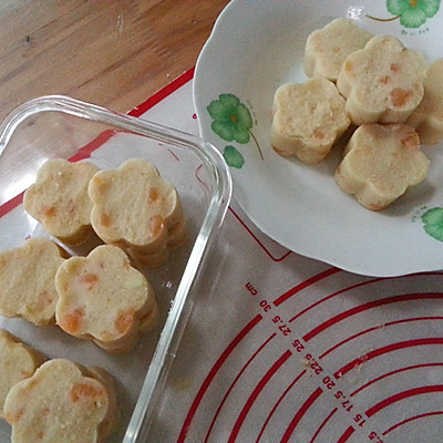 小花绿豆糕---干干净净 天然美味 （宝宝辅食）