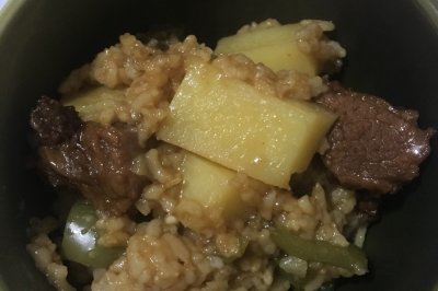 土豆牛腩饭（电饭煲版）美味 简单