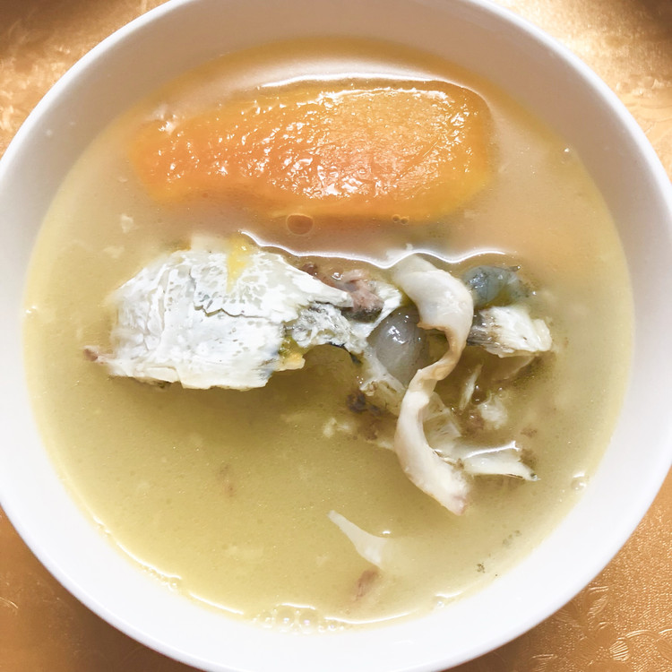 木瓜皖鱼汤的做法
