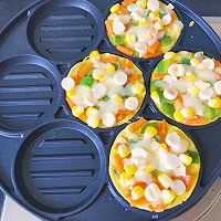 宝宝辅食·迷你面条披萨的做法图解12