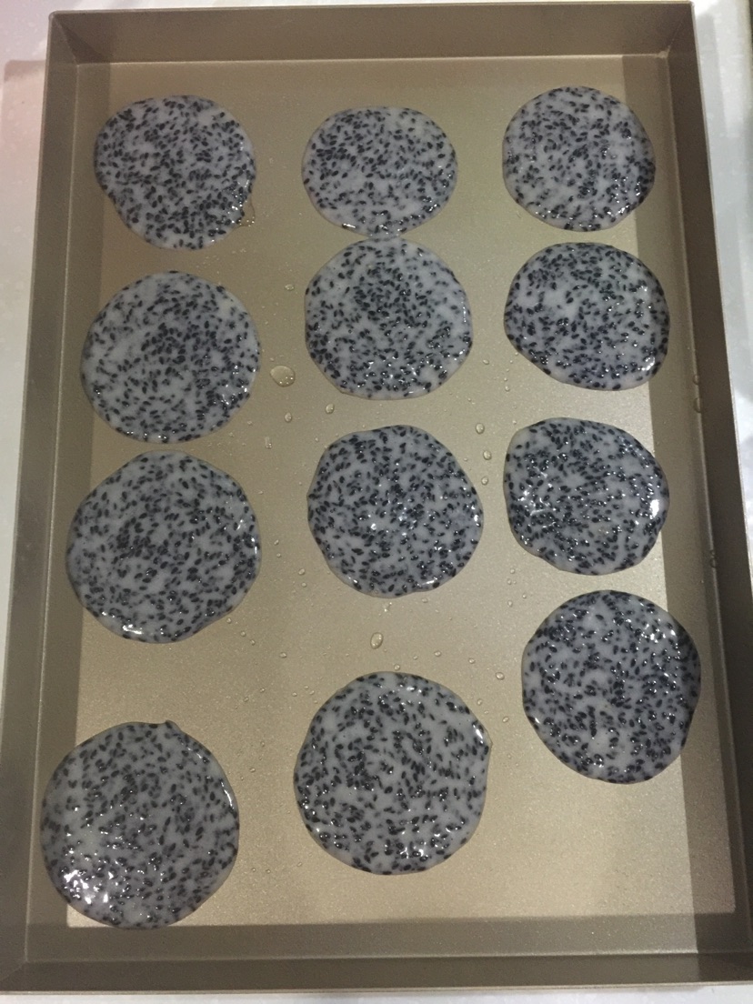 黑芝麻薄脆（健康低糖）的做法图解5