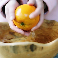 润肺止咳——冰糖蒸脐橙的做法图解2