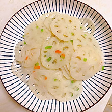 清炒藕片