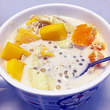 【贺晓溪】减肥餐－水果燕麦西米露