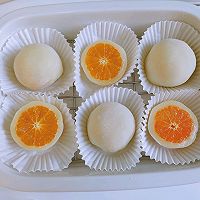 糯叽叽一口爆汁的橘子糯米糍的做法图解12