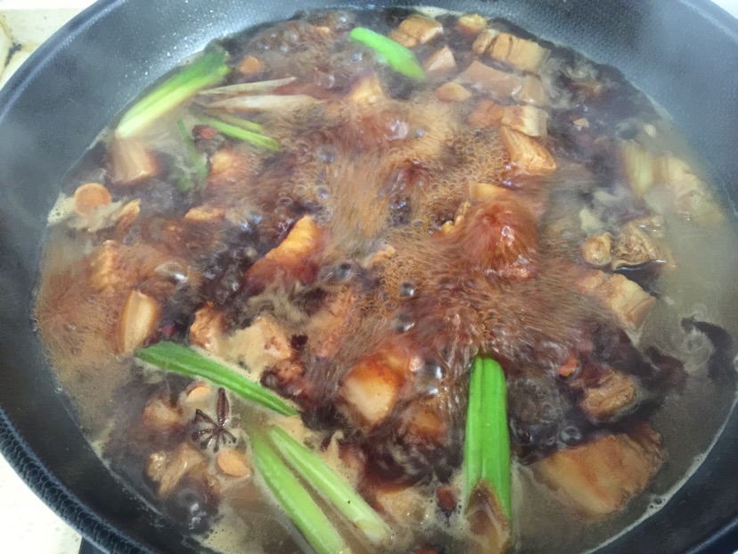 笋衣红烧肉的做法图解3