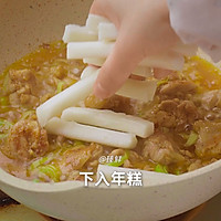 芝士年糕炒鸡的做法图解4