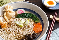 日式荞麦汤面的做法