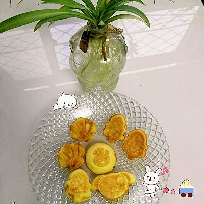 宝宝烤蛋糕