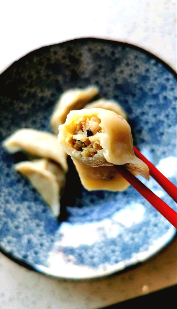 秋日鲜物—葫芦肉三鲜水饺