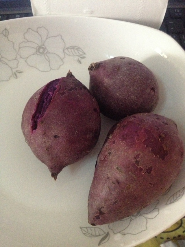 蒸紫薯的做法