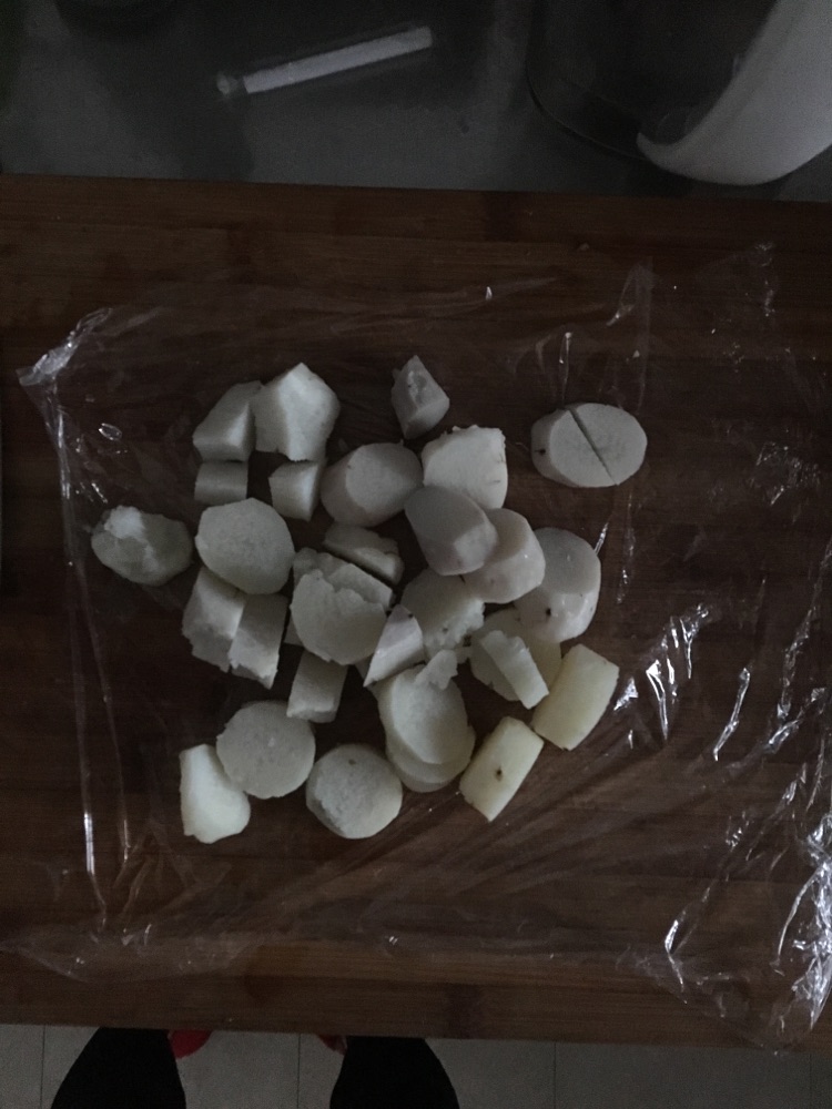 山药红豆糕的做法图解2