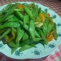 清炒四季豆的做法图解7