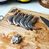 “蟹黄”虾肉豆腐羹的做法图解1