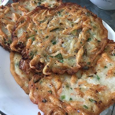 鲜虾饼