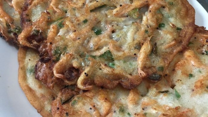 鲜虾饼
