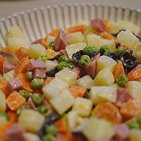 老上海风味 红肠色拉的做法图解7