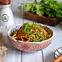 香菜拌豆腐丝的做法图解9