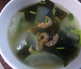 消脂度夏汤:冬瓜海米汤的做法