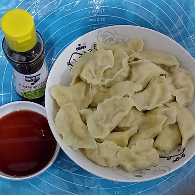 杏鲍菇肉馅水饺