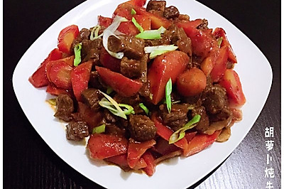 胡萝卜炖牛肉
