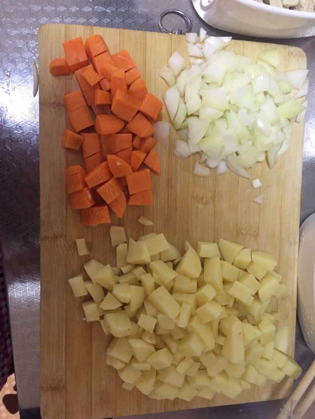 咖喱鸡肉饭的做法图解3