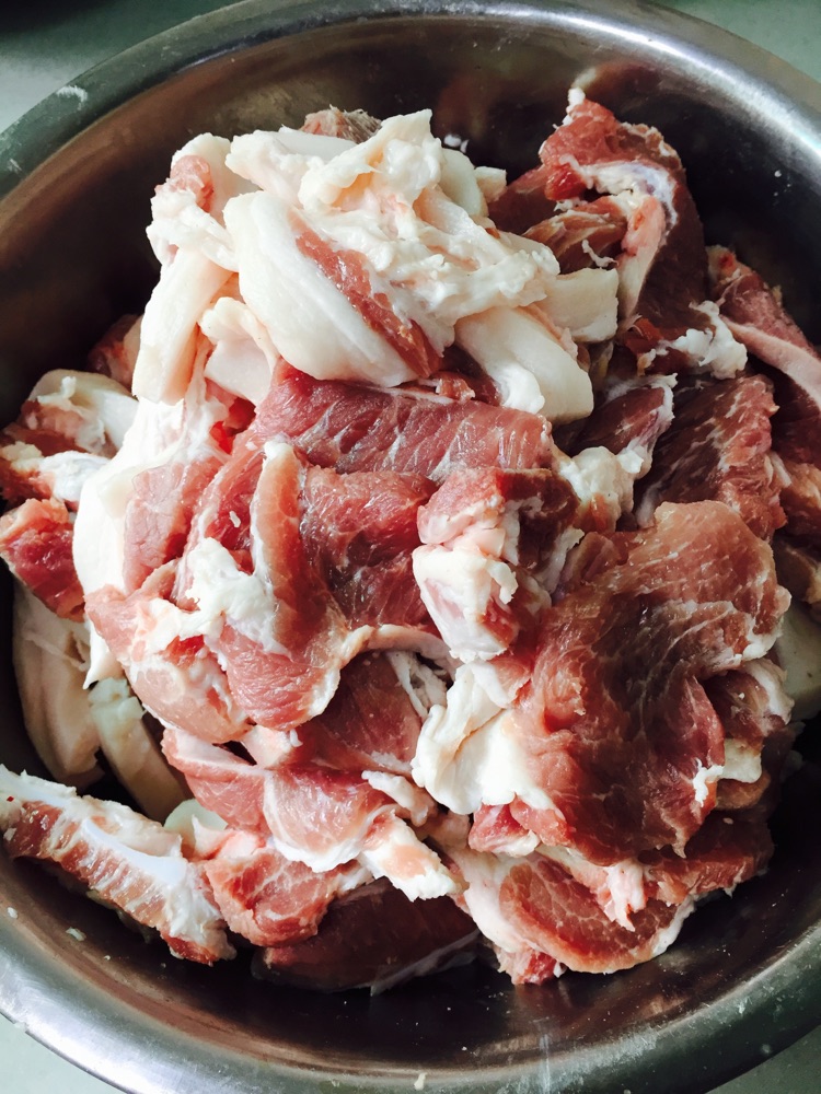 肉食者  酥肉的做法图解2