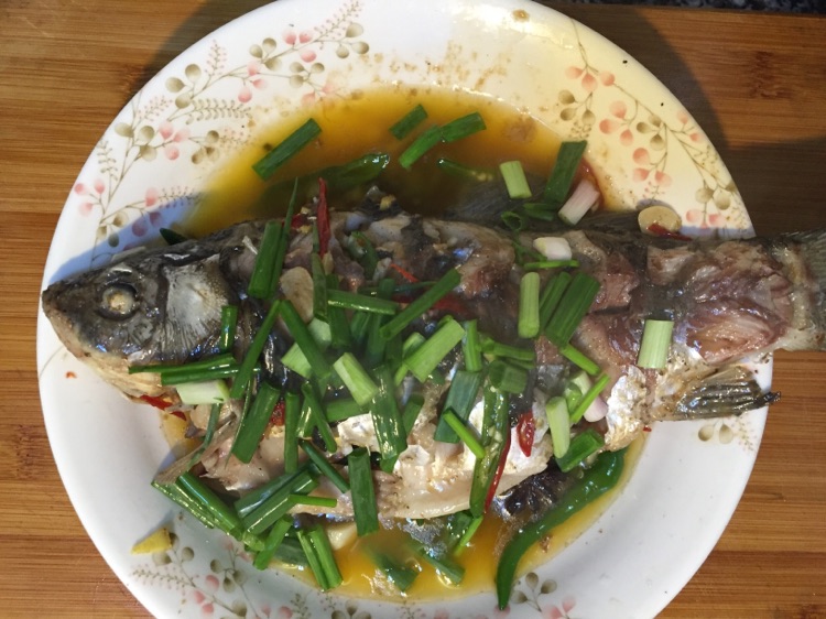 青红椒鲫鱼
