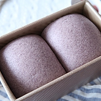 独特的淡淡香气，紫米吐司面包的做法图解8