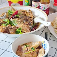 这样吃鱼更入味，鱼头泡饼的做法图解14