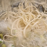酸菜毛豆肉丸面的做法图解9