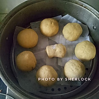 【健康轻食】南瓜全麦红豆包子的做法图解9