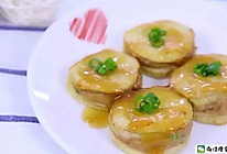 杏鲍菇酿肉 宝宝辅食食谱的做法