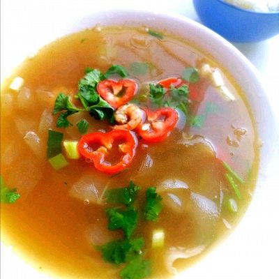 减脂轻食~老黄瓜汤