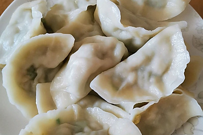 黄瓜鸡蛋水饺