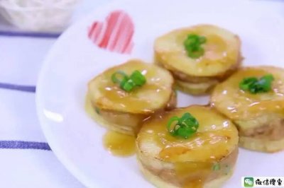 杏鲍菇酿肉 宝宝辅食食谱