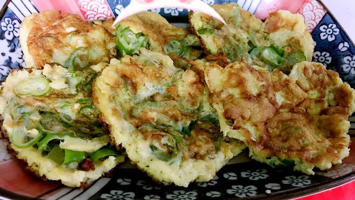 有爱心的辣椒煎鸡蛋