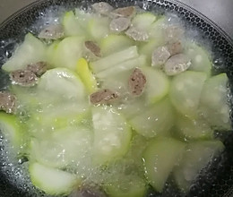 蒲瓜肉丸汤的做法
