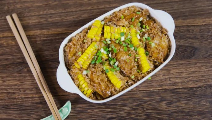 一人食简餐第二弹！香嫩多汁的糯米蒸鸡翅，厨房小白也能做!