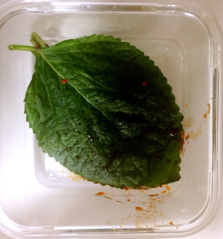 腌苏子叶的做法