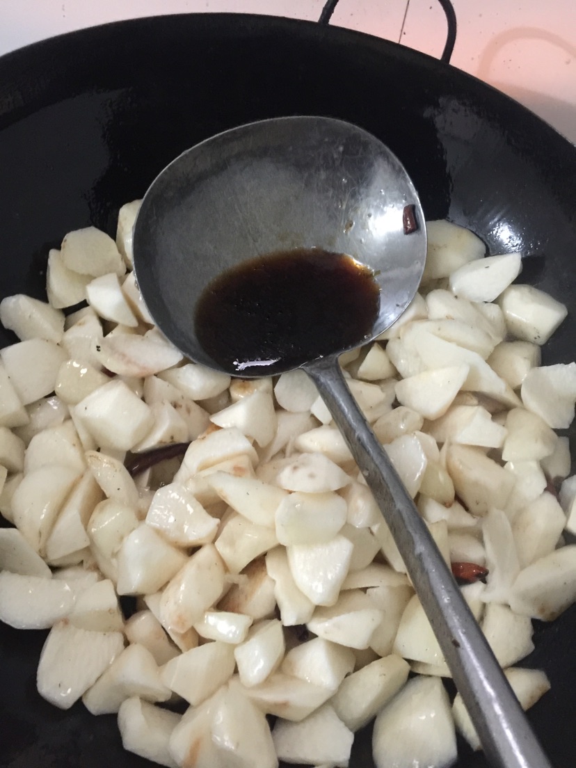 蒜蓉酸辣山药的做法图解3