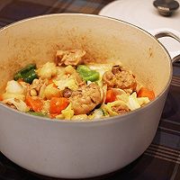一道菜就夠了：田园杂蔬炖鸡的做法图解11