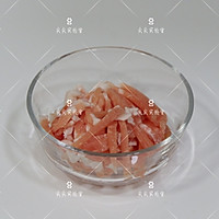 韭黄肉丝炒年糕#春天肉菜这样吃#的做法图解3