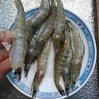 丝瓜凤尾虾的做法图解2